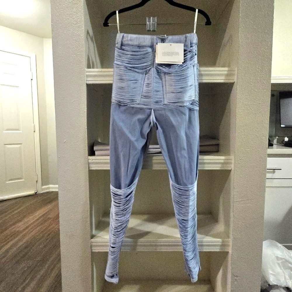 Alexander Wang | Stretch Fringe Pant - Picture 2 of 7